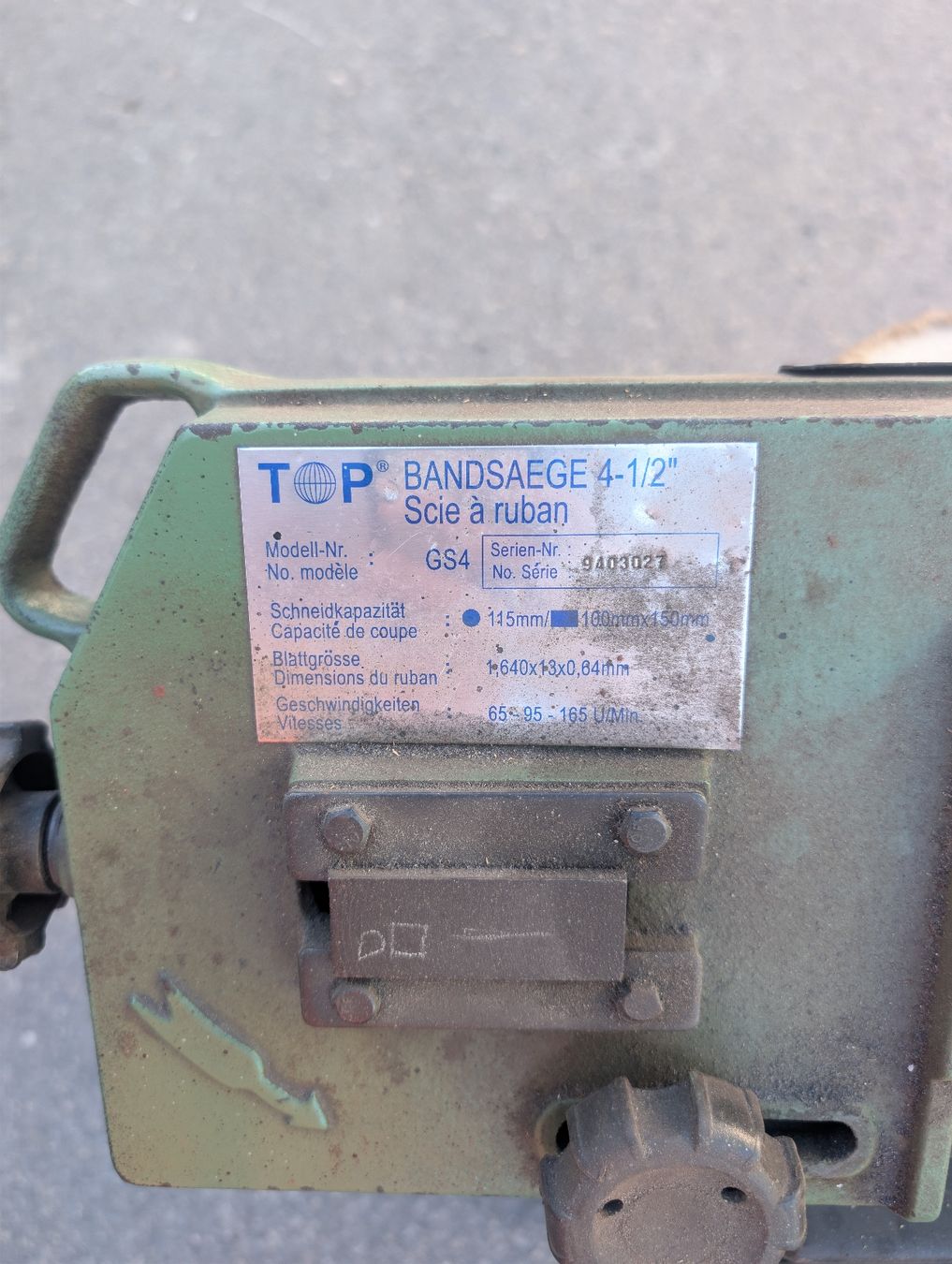 Seghe: Metallbandsäge – Usato da Neuheim venduto da swizzlyNC 1