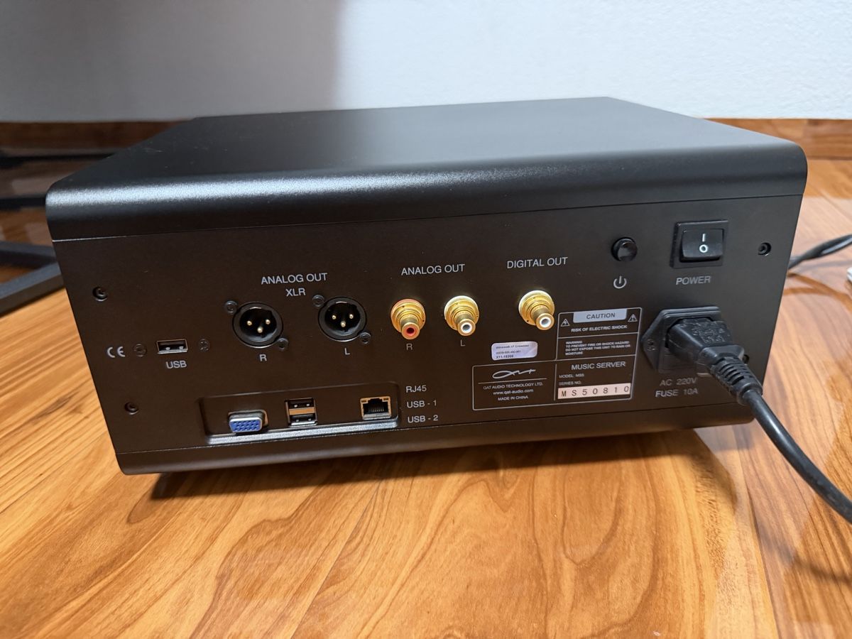 Lettore multimediale & Streamer: Qat Audio MS-5  High End  Musikserver – Usato da Trimbach venduto da SABO-61 7