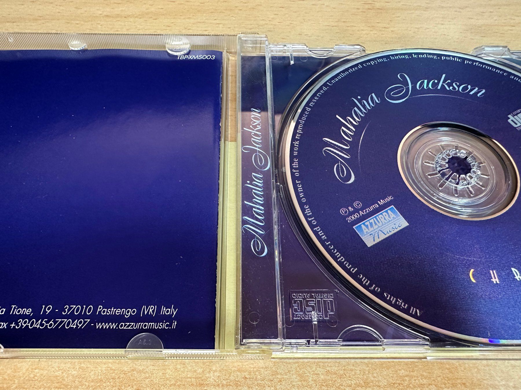 CD: D8 Mahalia Jackson - Christmas – Usato da Rikon im Tösstal venduto da Alpenmutz 2
