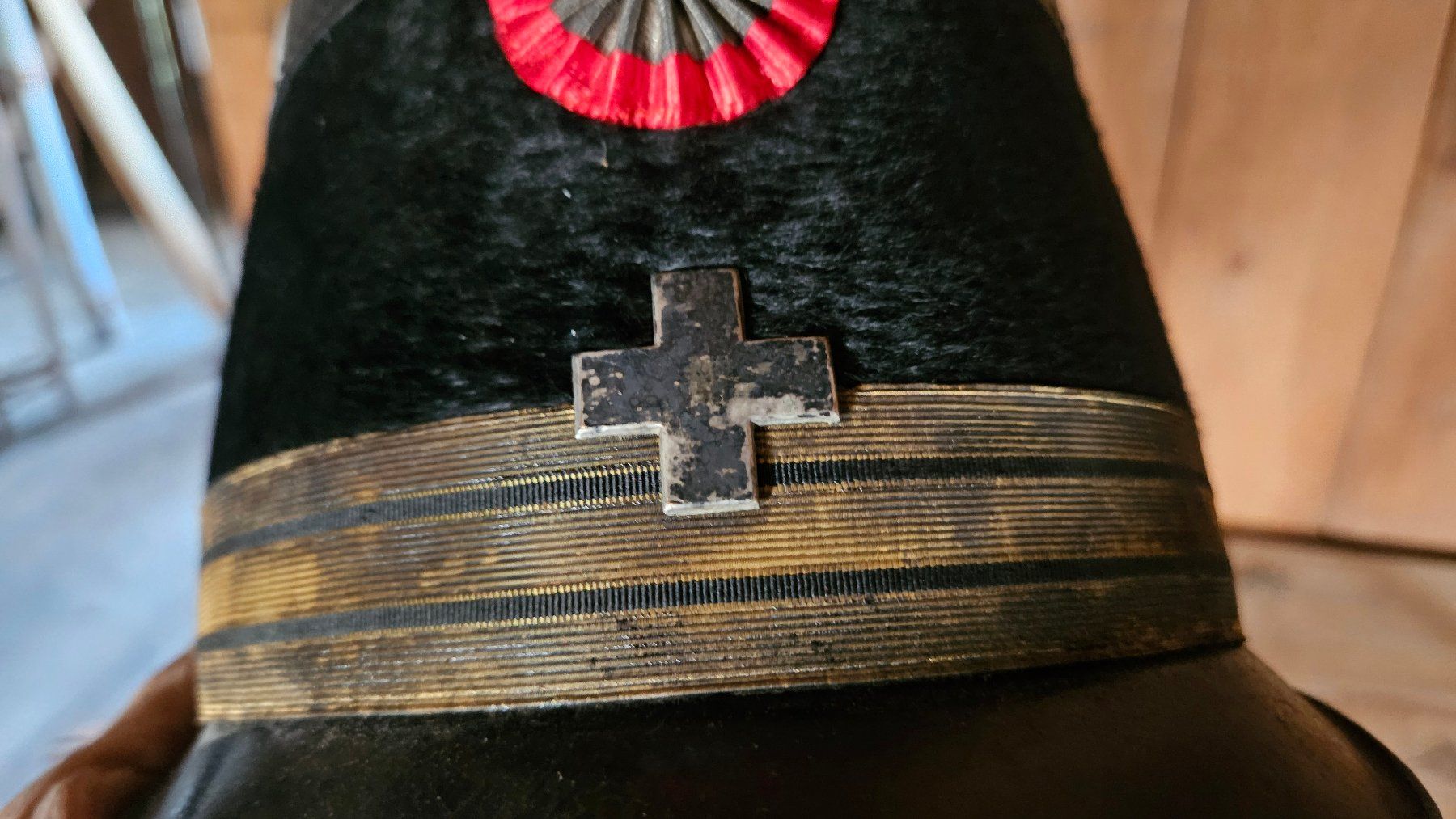 Schweizer Armee Uniformi & Effetti personali: Historischer Schweizer Militär Tschako – Usato da Suhr venduto da Jensdetlef 5
