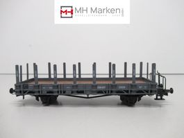 AKU 1027-B SBB CFF FFS Rungenwagen Typ M6 DC H0 mit OVP