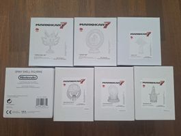 Mario Karty 7 Trophies Club Nintendo Leerverpackungen