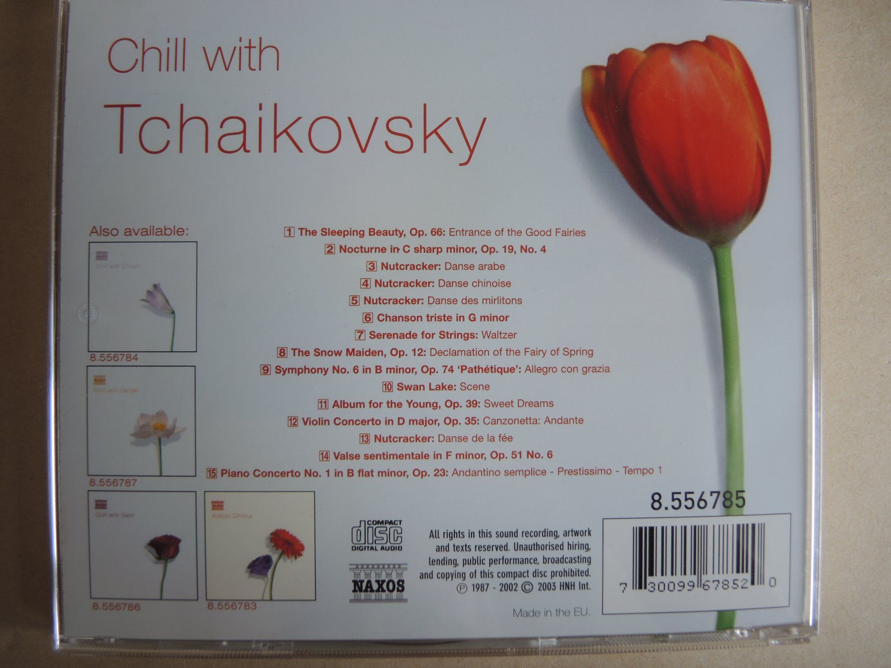 CD: CD - Chill witz Tchaikovsky - Naxos CD – Usato da Rorschach venduto da maeck8 2