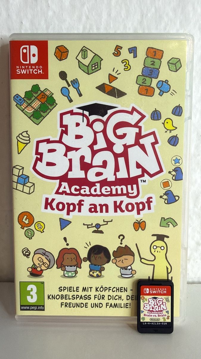 Nintendo Giochi: Nintendo Switch Game - Big Brain Academy Kopf an Kopf – Usato da Ehrendingen venduto da bubulence