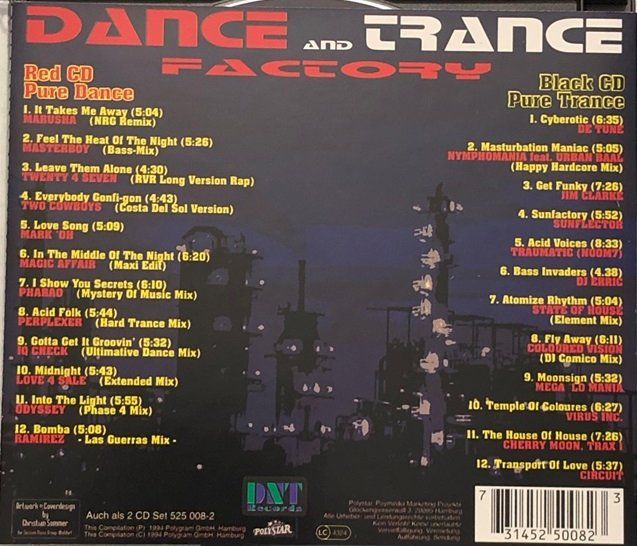 CD: Dance and Trance Factory – Usato da Grüningen venduto da azulverde 1