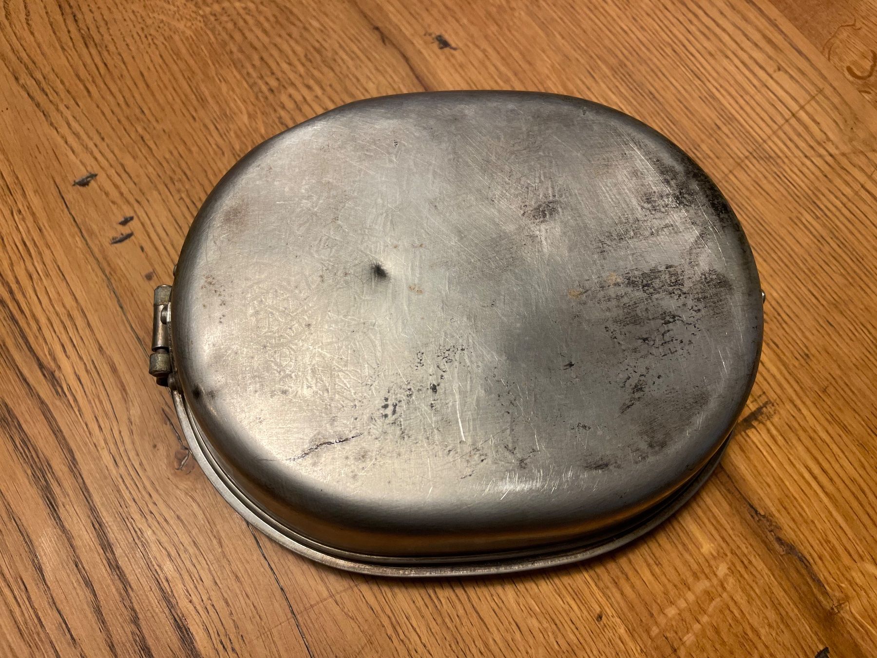 US Army Uniformi: Original WW2 us Army Meat Can – Usato da Oberbütschel venduto da Woodie2005 1