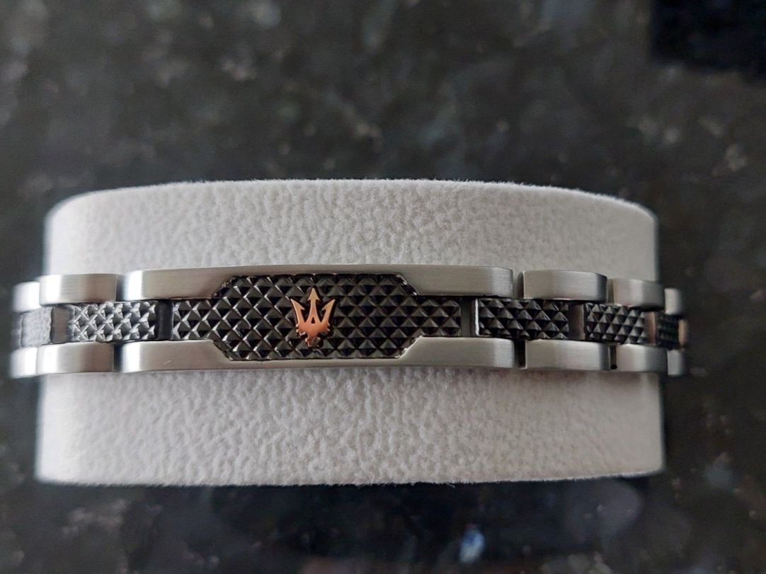 Maserati Bracciali & Braccialetti: MASERATI Armband Herren – Nuovo e nell'imballaggio originale da Widen venduto da 160184 3