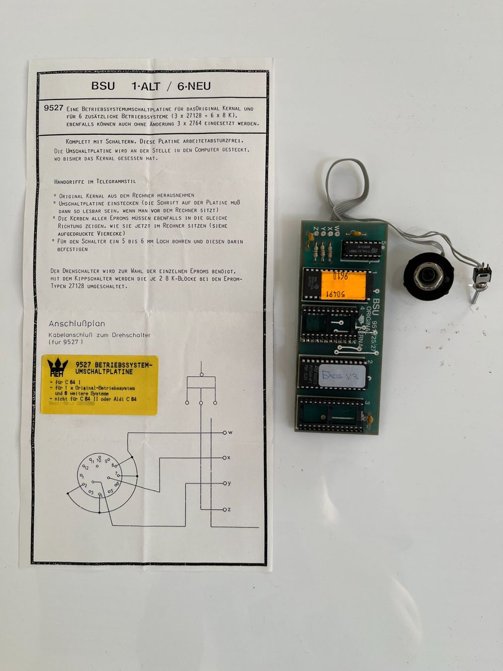 Commodore PCs: Carte "Tiny-EPROMer" pour Commodore C64 – Gebraucht aus Riaz von Ritch32358 2