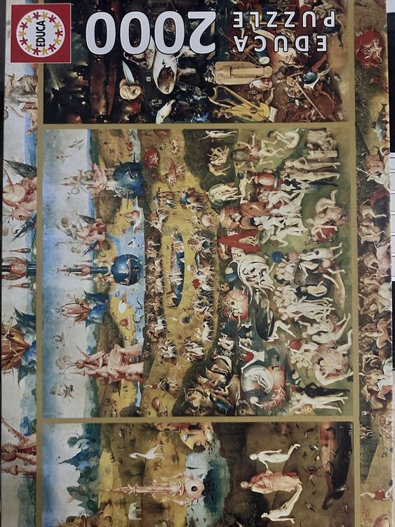 Puzzle Educa 2000 pièces "Le Jardin des Délices" (Neu (gemäss ...