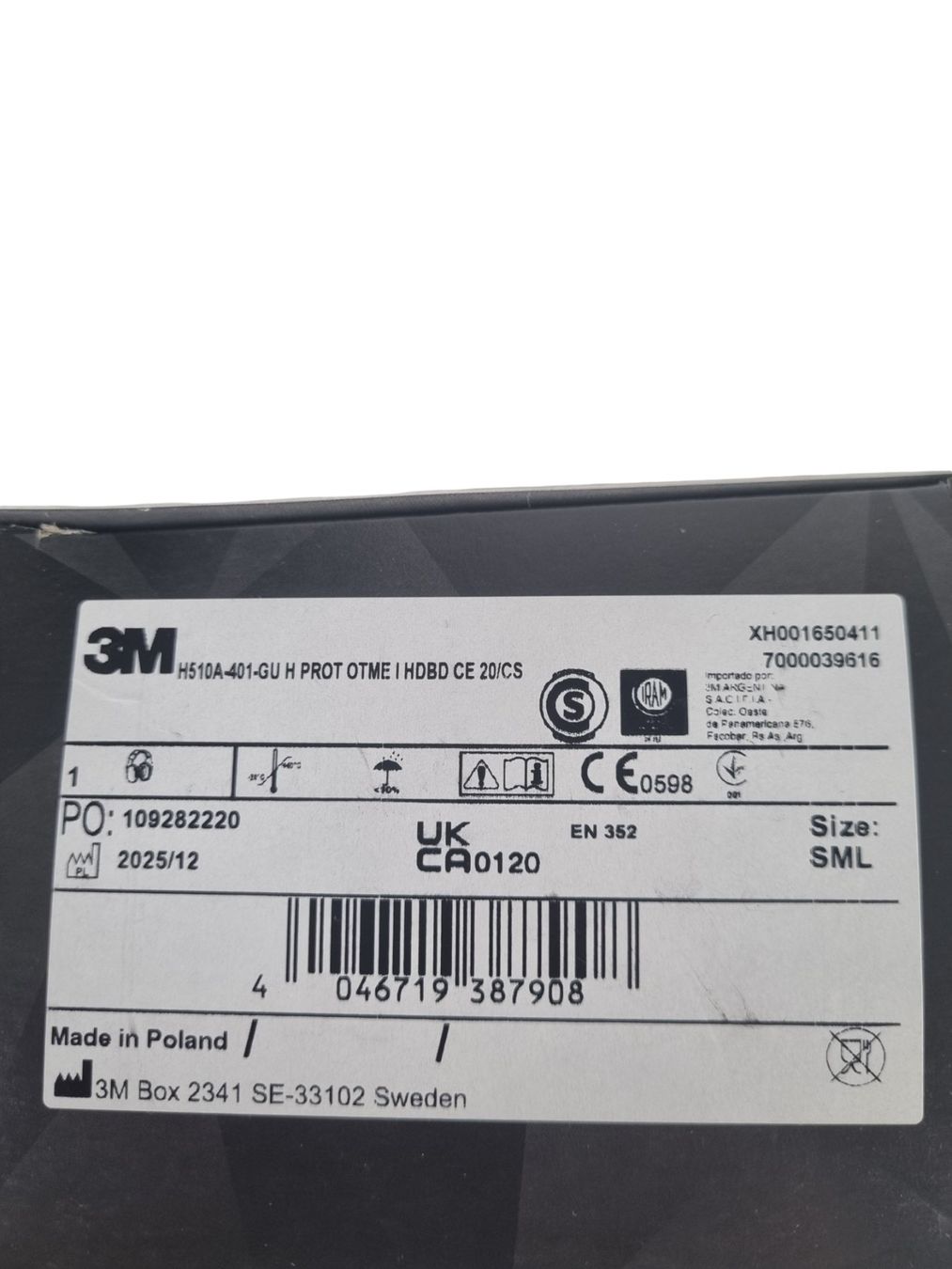 3M Cuffie: 3M PELTOR Kapselgehörschützer – Nuovo (secondo la descrizione) da Wangen b. Olten venduto da Restwert_Wangen 3