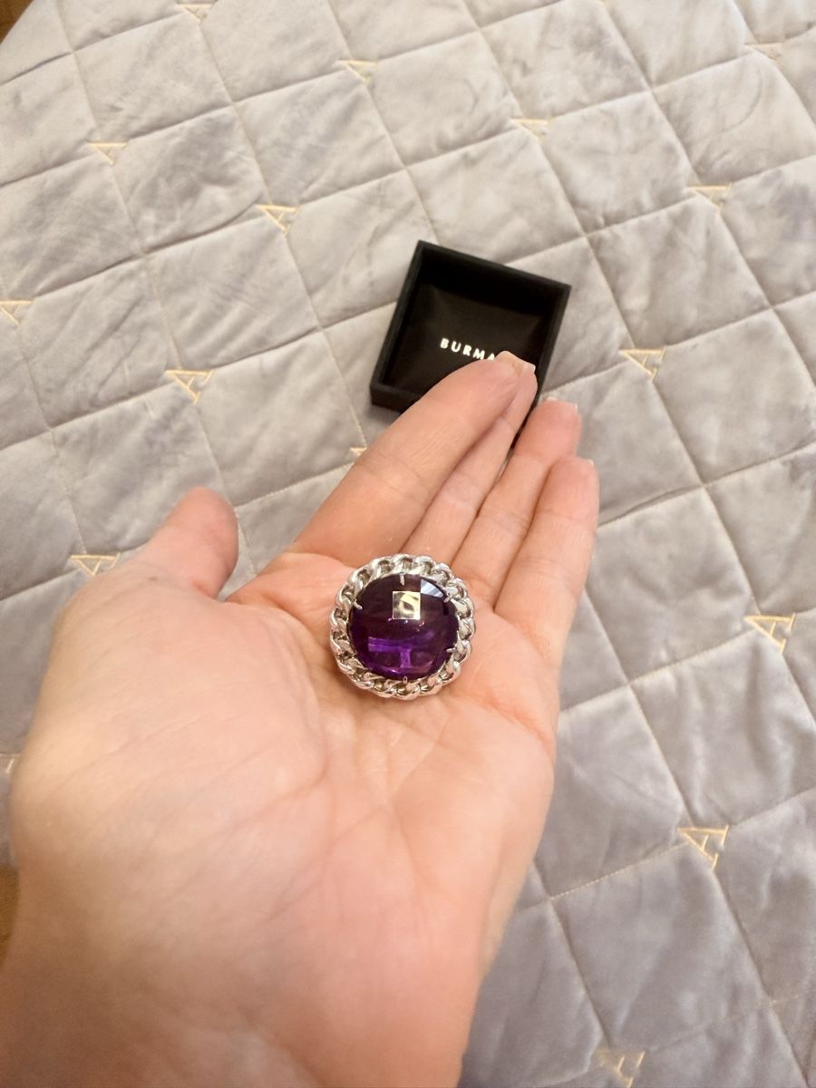 Anelli: Burma bijoux ring with amethyst – Usato da Genève venduto da iri_f78b 3