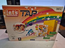 Wii Let's Tap Spiel neu limitiert edition OVP