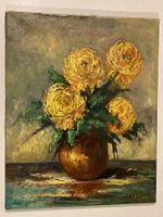Pfister Stilleben signiert mit Blumen in Vase