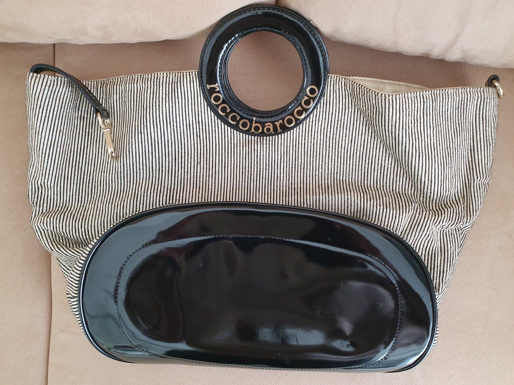 Roccobarocco Borse da donna: Roccobarocco original Tasche in Gold/Schwarz – Usato da Zürich venduto da Leica.C89 6