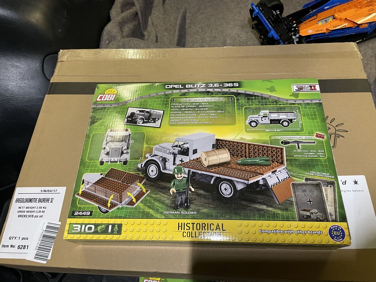 Cobi Kit di costruzioni: Cobi 2449 Opel Blitz 3,6-36 S – Nuovo e nell'imballaggio originale da Airolo venduto da Bagaion99 1