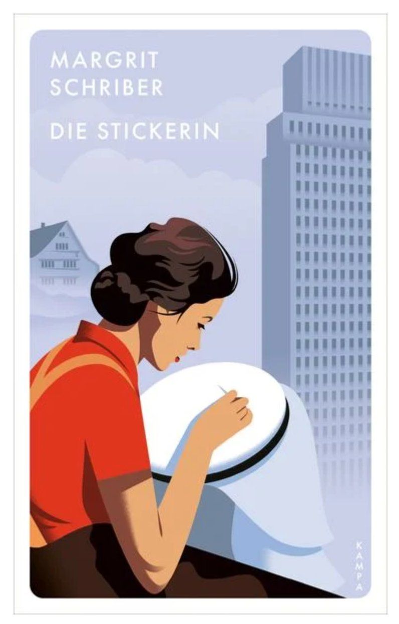 Libri: Die Stickerin - Margrit Schriber  ROMAN – Usato da Frauenfeld venduto da AlphaCentauri369