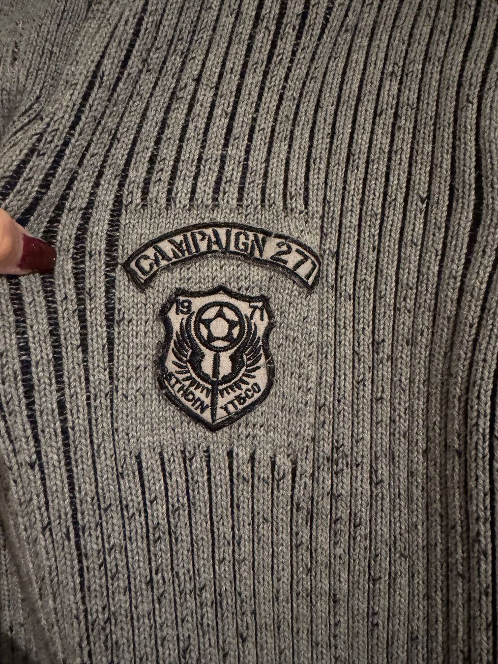 C&A Maglioni & Felpe: Grauer Herren Strickpullover, Grösse XL – Usato da Künten venduto da bel_6wn2 1