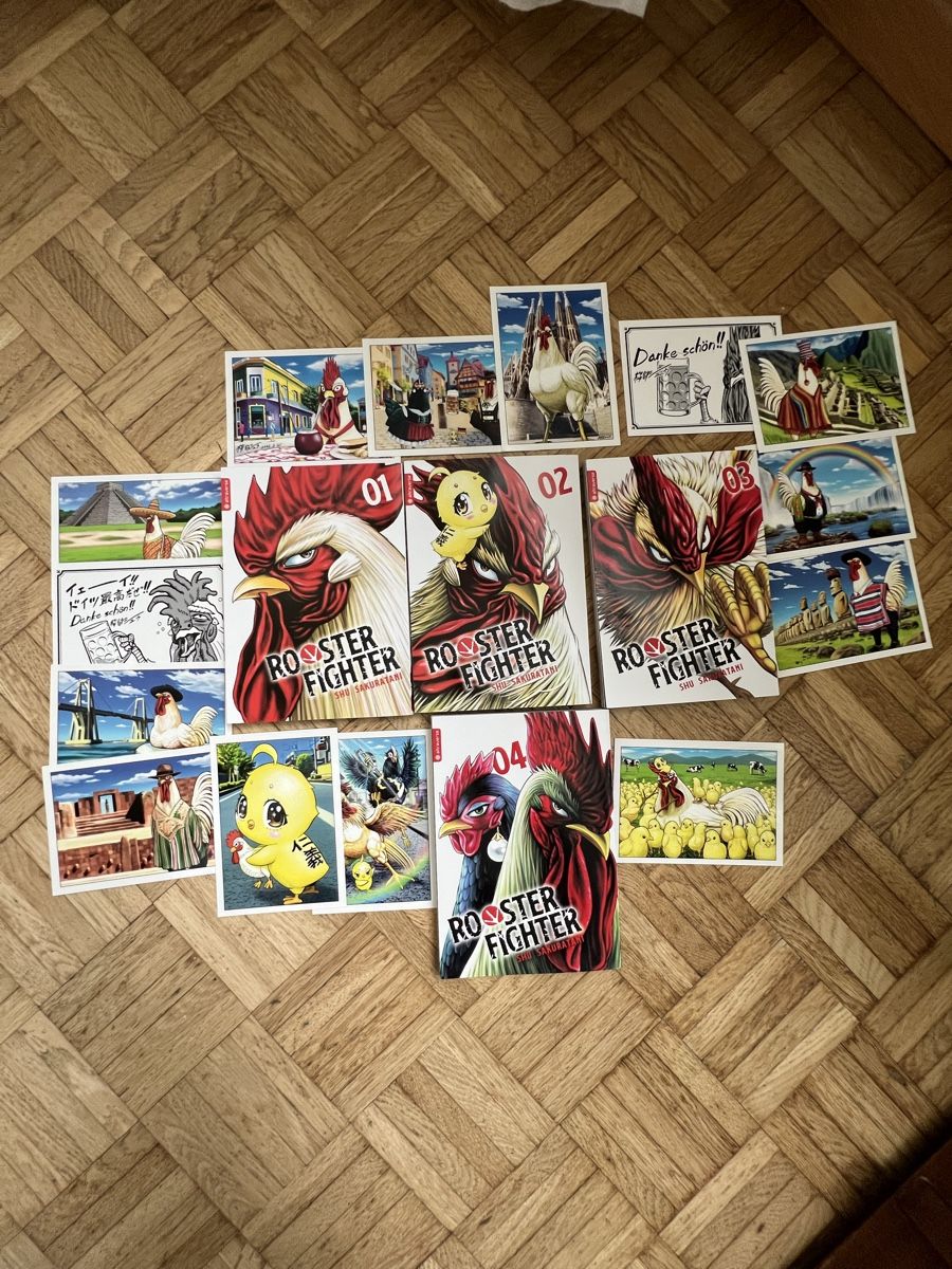 Fumetti: Manga Rooster Fighter Band 1-4 – Usato da Kölliken venduto da Scolaf023