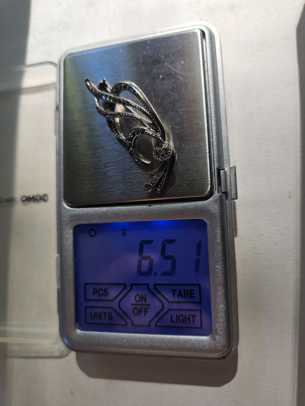 Broschen & Nadeln: Brosche in Silber mit Markasit Steinen – Gebraucht aus Zürich von MaisonBelleCachet 8