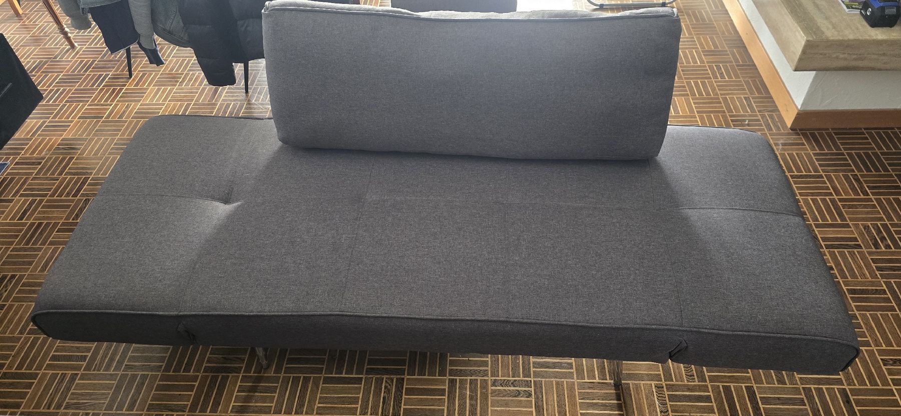 Divani: Praktisches Schlafsofa Behram I Webstoff - Grau – Nuovo (secondo la descrizione) da Dübendorf venduto da Mar_W90 1