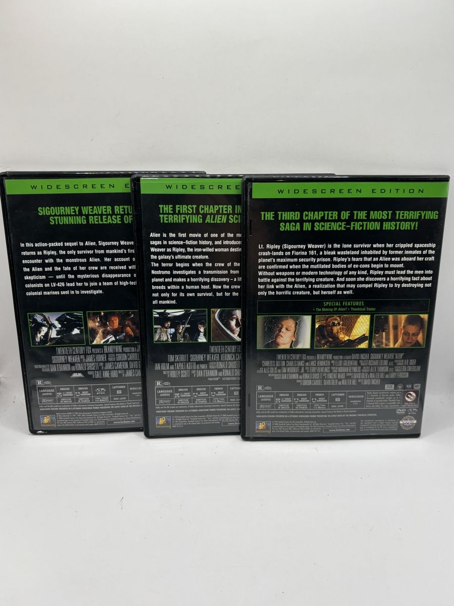 Alle DVDs: Coffret Alien trilogie DVD édition spéciale – Gebraucht aus Genève von sho_67qj 5