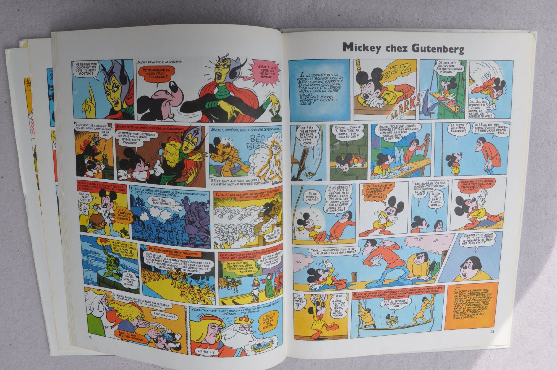 Fumetti: Mickey à Babylone - Mickey à travers les siècles, Hachette – Usato da Fully venduto da Minouchka 2
