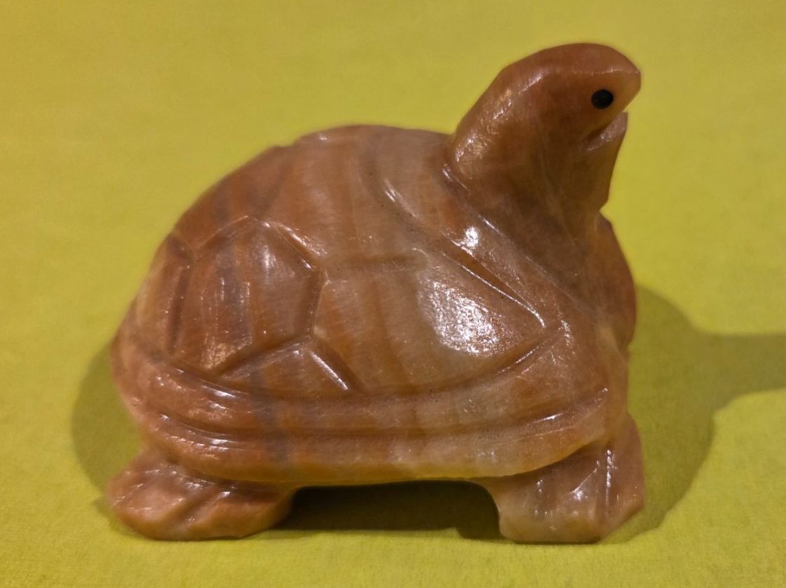Sculture & Statue: Schildkröte aus Marmor 5cm – Nuovo (secondo la descrizione) da Roggliswil venduto da Mabelco