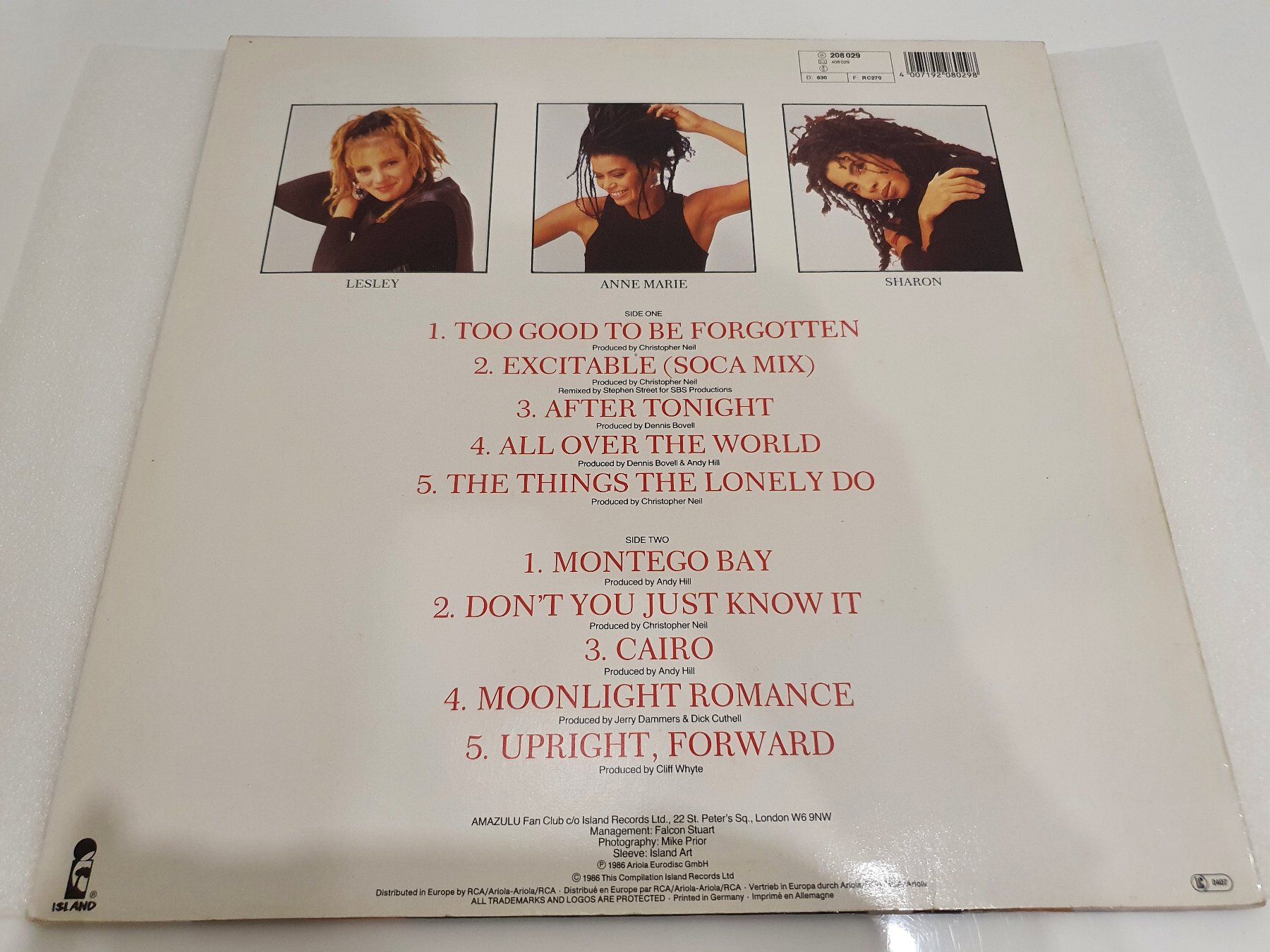 Schallplatten: Amazulu – Amazulu – Gebraucht aus Uster von Vinyl-Leidenschaft 1