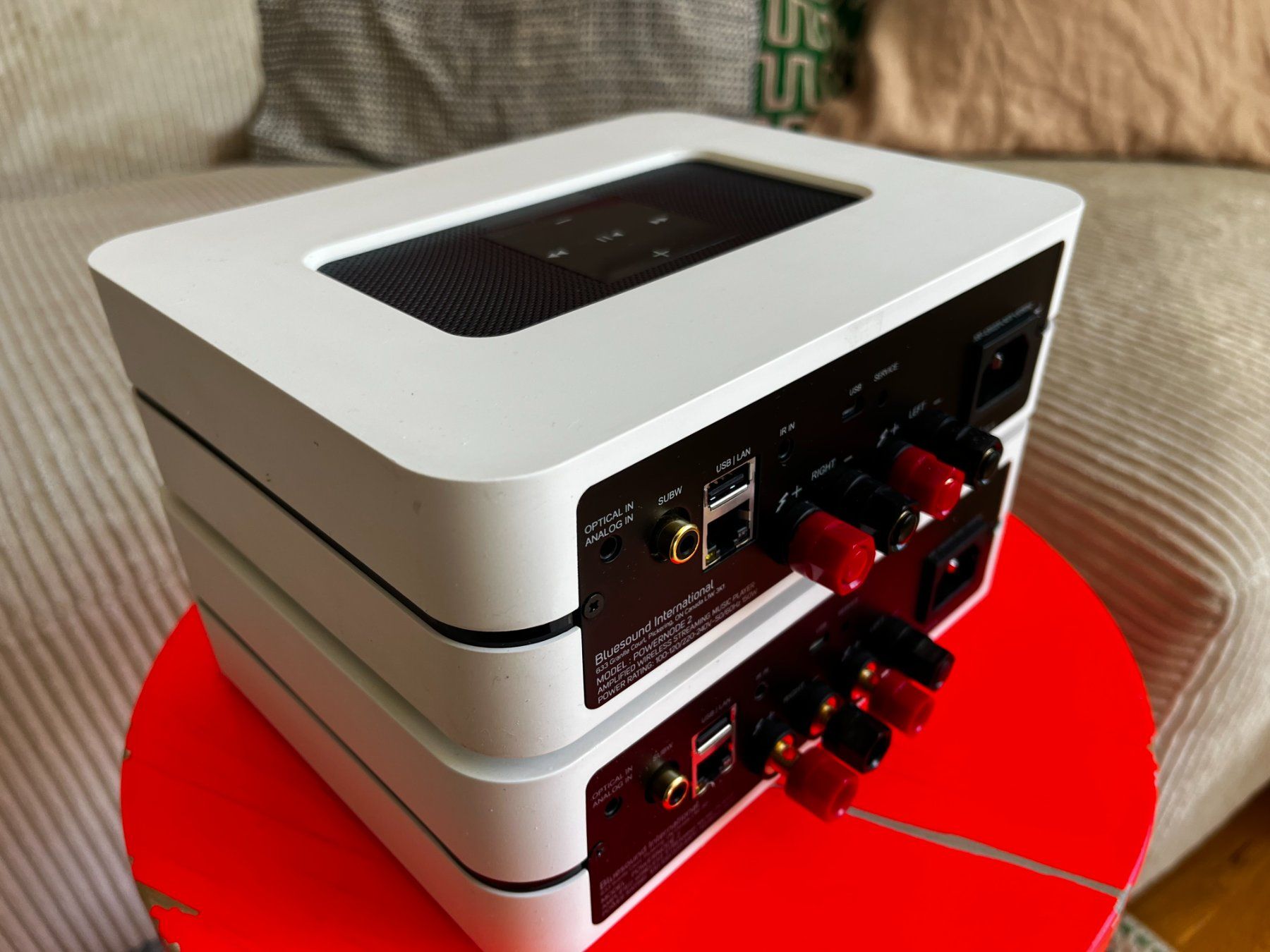 Bluesound Sistemi audio & multimediali: 2 x Bluesound International Powernode 2 – Usato da Zürich venduto da Allrounders 4