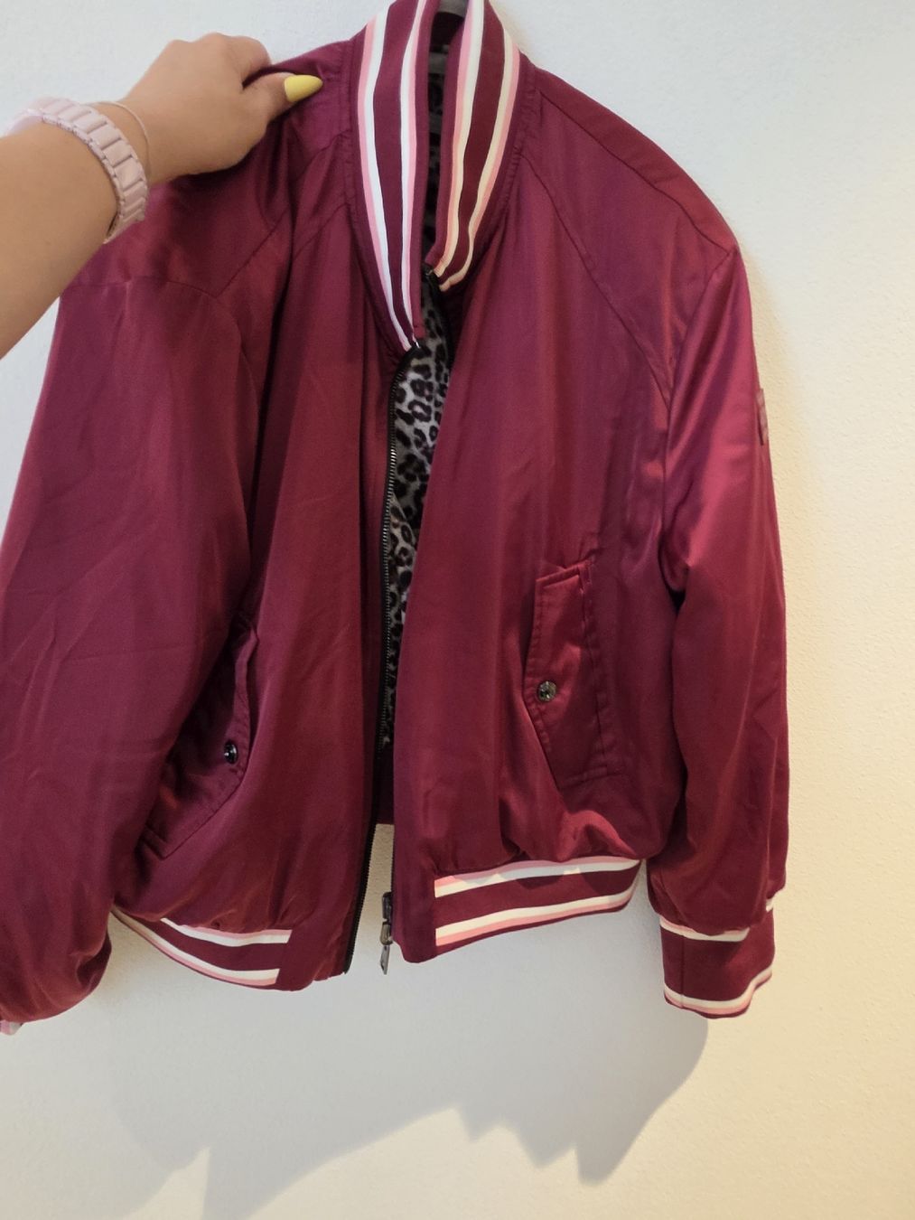 Marc Cain Jacken: Marc Cain Jacke N5 reversible Leopard – Neu (gemäss Beschreibung) aus Berg TG von lisboa.sky
