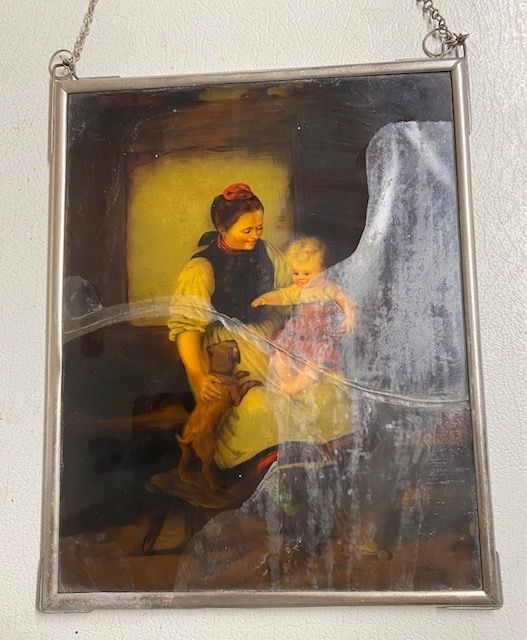 Gemälde: Quadro vintage Thomas Faed – Defekt aus Breganzona von dan_qlf5 3
