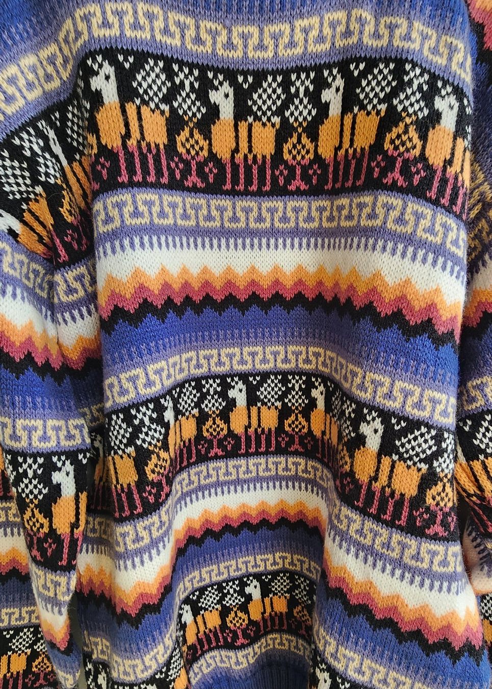 Maglioni & Felpe: wunderschöner Alpaca Strickpullover Pulli Gr.XL, Neu!!! – Nuovo (secondo la descrizione) da Lima- Peru venduto da Alpaka-Haus 1