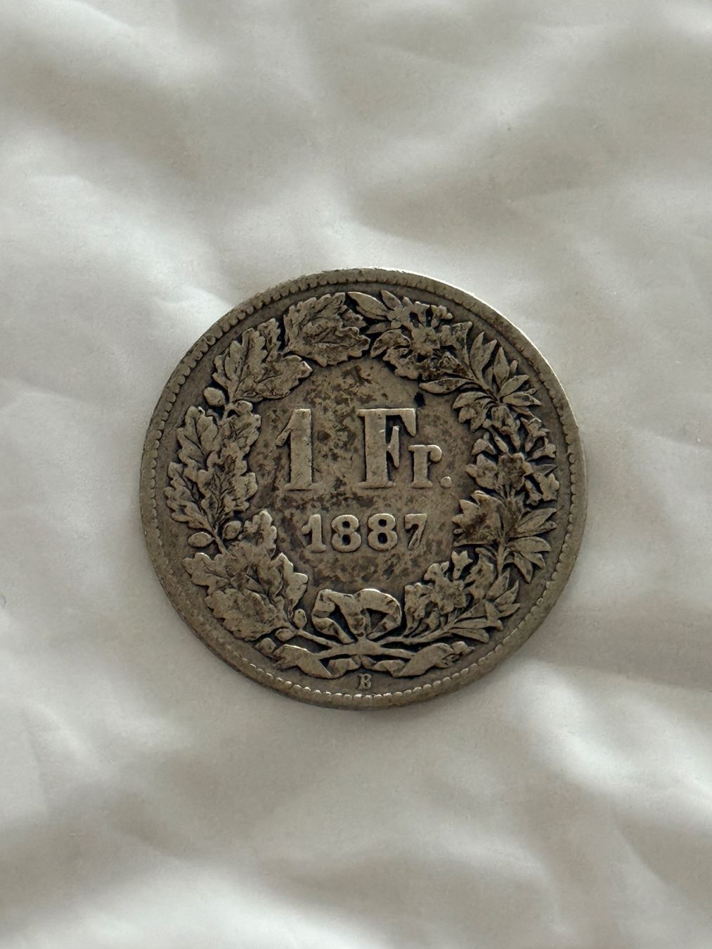 Tutti le monete: 1 Franken 1887  Silber, Rar – Usato da Wallisellen venduto da SWISS_SILVER1
