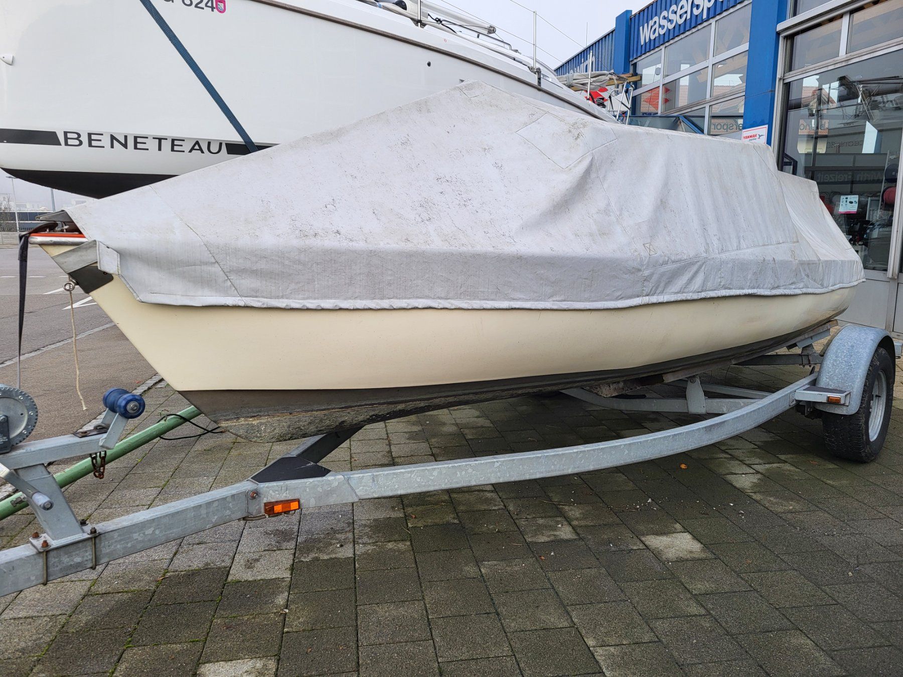 Barche: Hartmann Fischerboot mit Halbkabine – Usato da Arbon venduto da watersport10 5