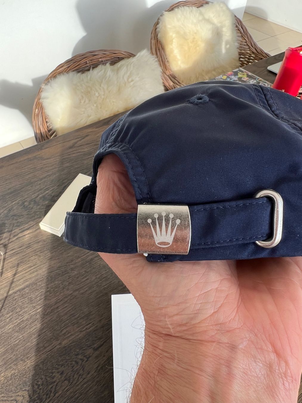 Copricapi, berretti & cappellini: Rolex cap dunkelblau – Nuovo (secondo la descrizione) da Weesen venduto da Elmax1 1