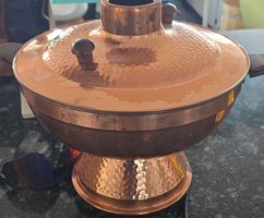 Kupfer Mongolentopf