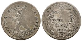Appenzell 15 Kreuzer 1738 , 2-38b  /141