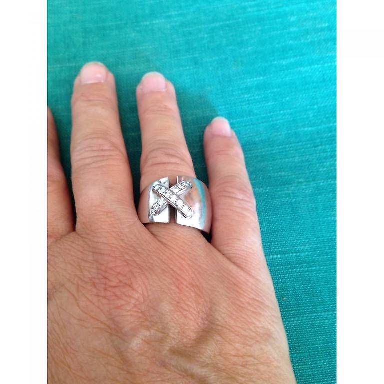Anelli: Bague Standard Chaumet en or Gris taille 56 – Usato da Pully venduto da Occasions-luxe.Golay 2