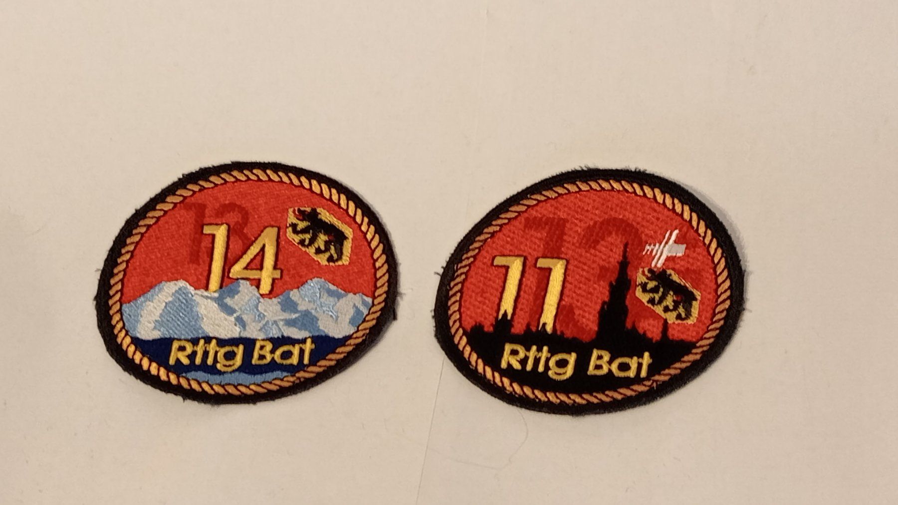 Schweizer Armee Placchette & Badge: Bataillons-Abzeichen – Nuovo (secondo la descrizione) da Büttikon AG venduto da bae_98h5