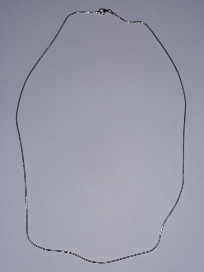 Catenine: Silber Halskette Rohdiniert 60cm – Nuovo e nell'imballaggio originale da Winistorf venduto da acreativ