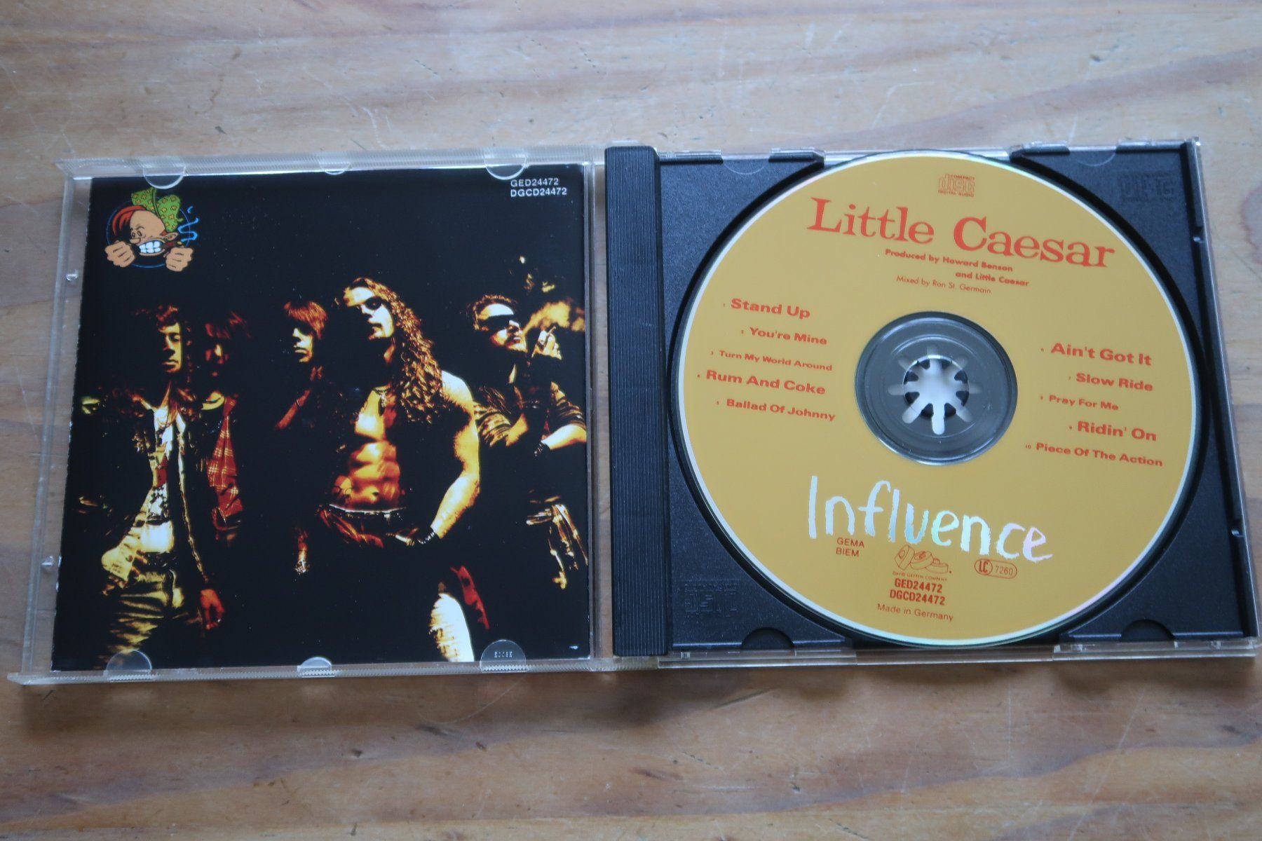 CDs: LITTLE CAESAR - INFLUENCE -  CD – Gebraucht aus Basel von Patiscat 3