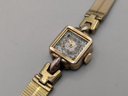 Vintage Wittnauer Damenuhr, Goldfarben
