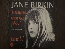 JANE BIRKIN (Single) Je t'aime ... moi non plus  NEUWERTIG