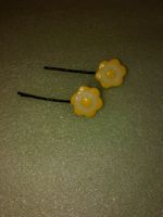 haarschmuck,,,Eier,,,2 gelb und weiss,,und schwarz farben