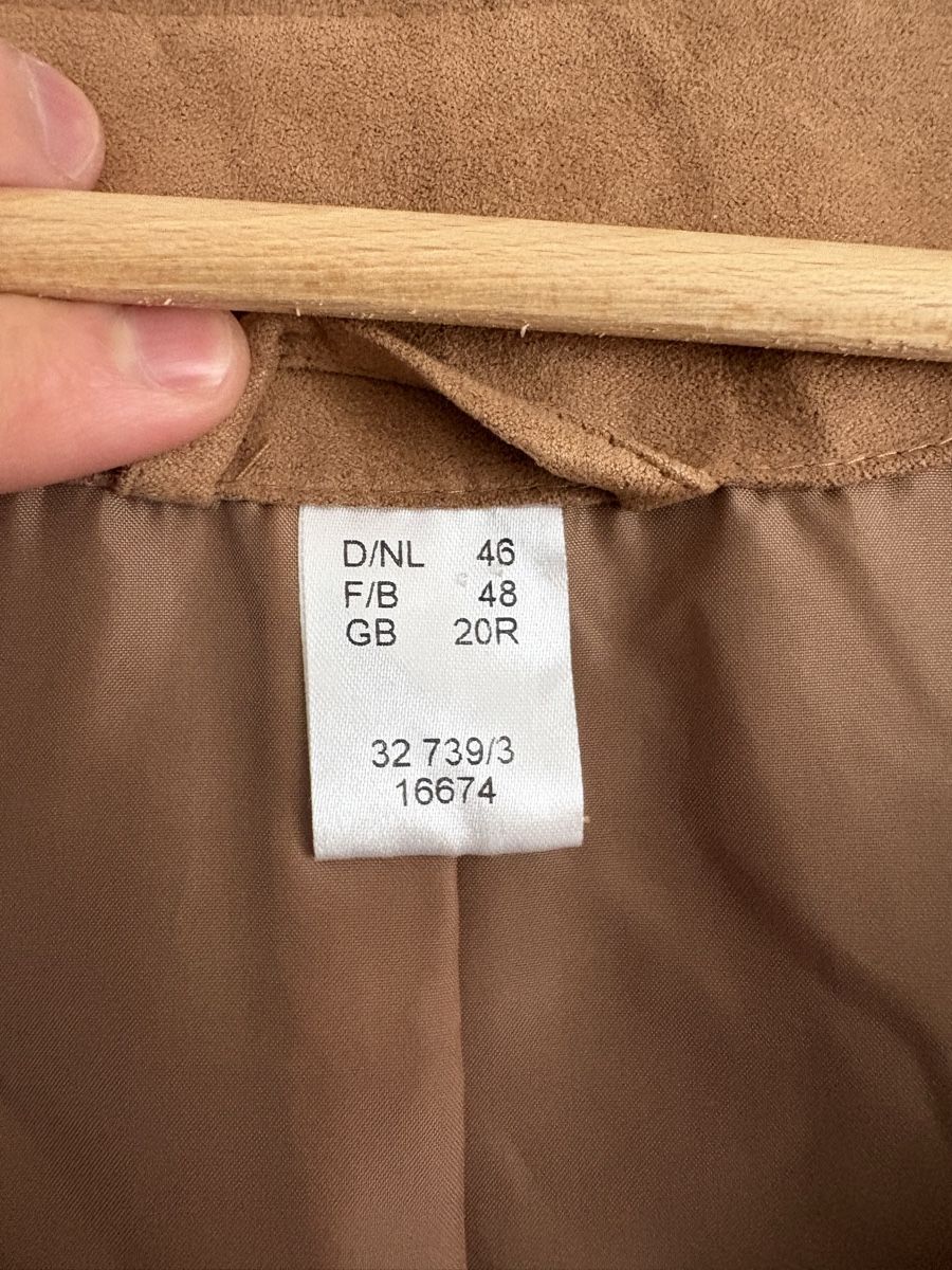 Gilets & Westen: Faux Leder Veston – Gebraucht aus Spiegel b. Bern von Klc123 1