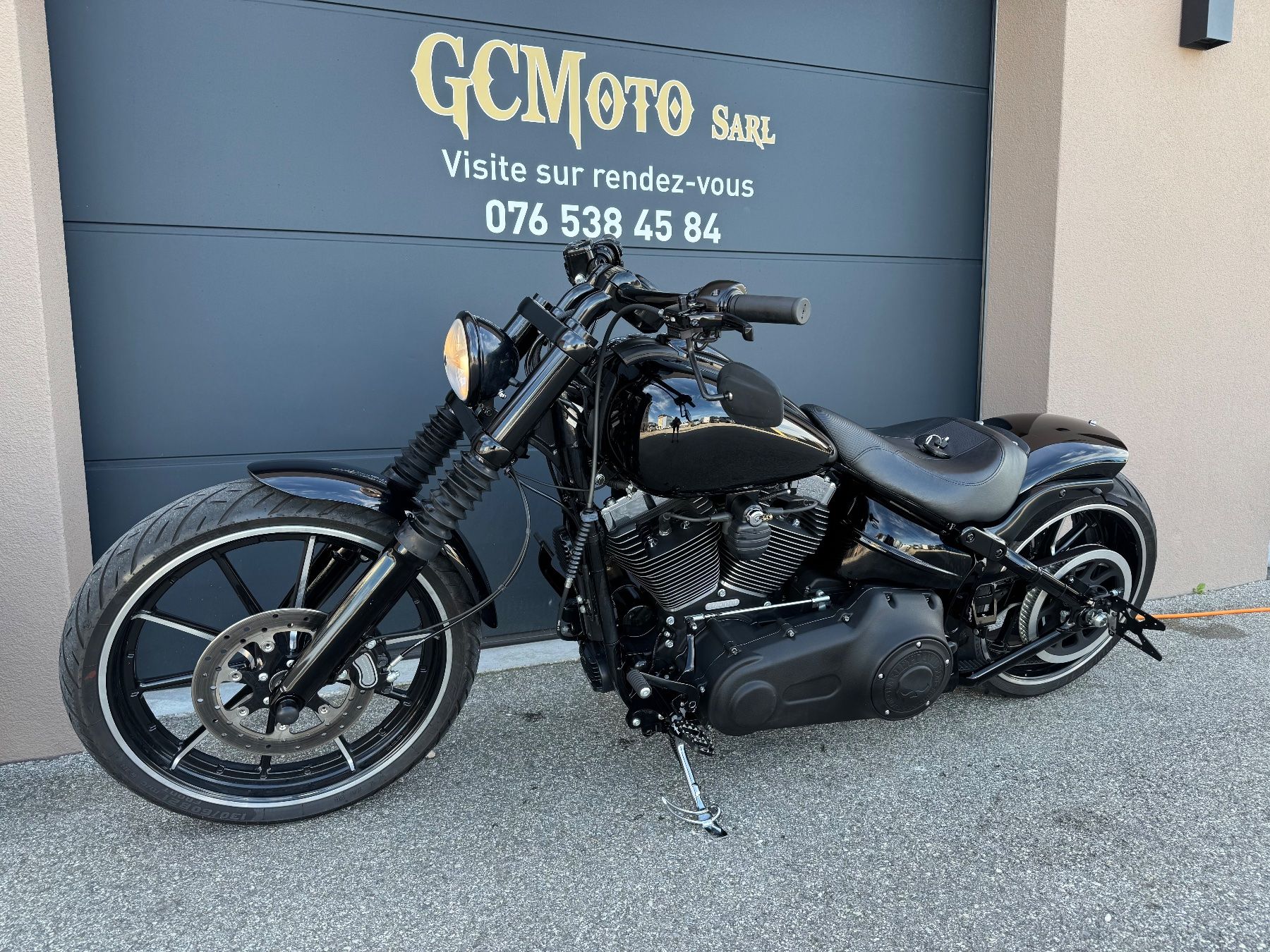 Harley-Davidson Chopper: Harley Davidson Breakout 103 Softail LEASING POSSIBLE – Usato da Echallens venduto da HD90 4