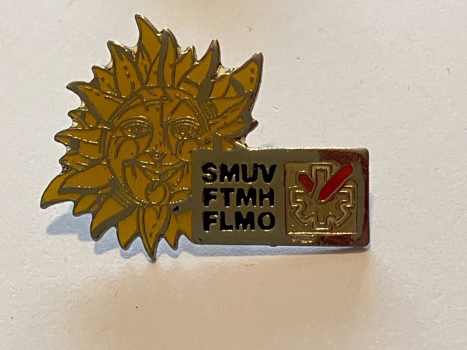 Placchette & Badge: 1 Pin SMUV FTMH FLMO – Usato da Basel venduto da djwwpp