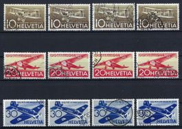 Flugpost Serie 1944 gest,