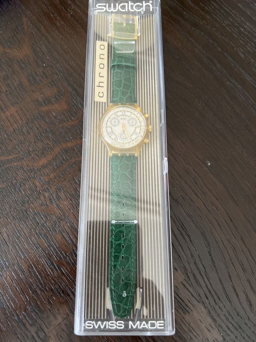 Swatch Orologi: Swatch Chrono (SCJ400) Clocher – Nuovo e nell'imballaggio originale da Künten venduto da Spike17
