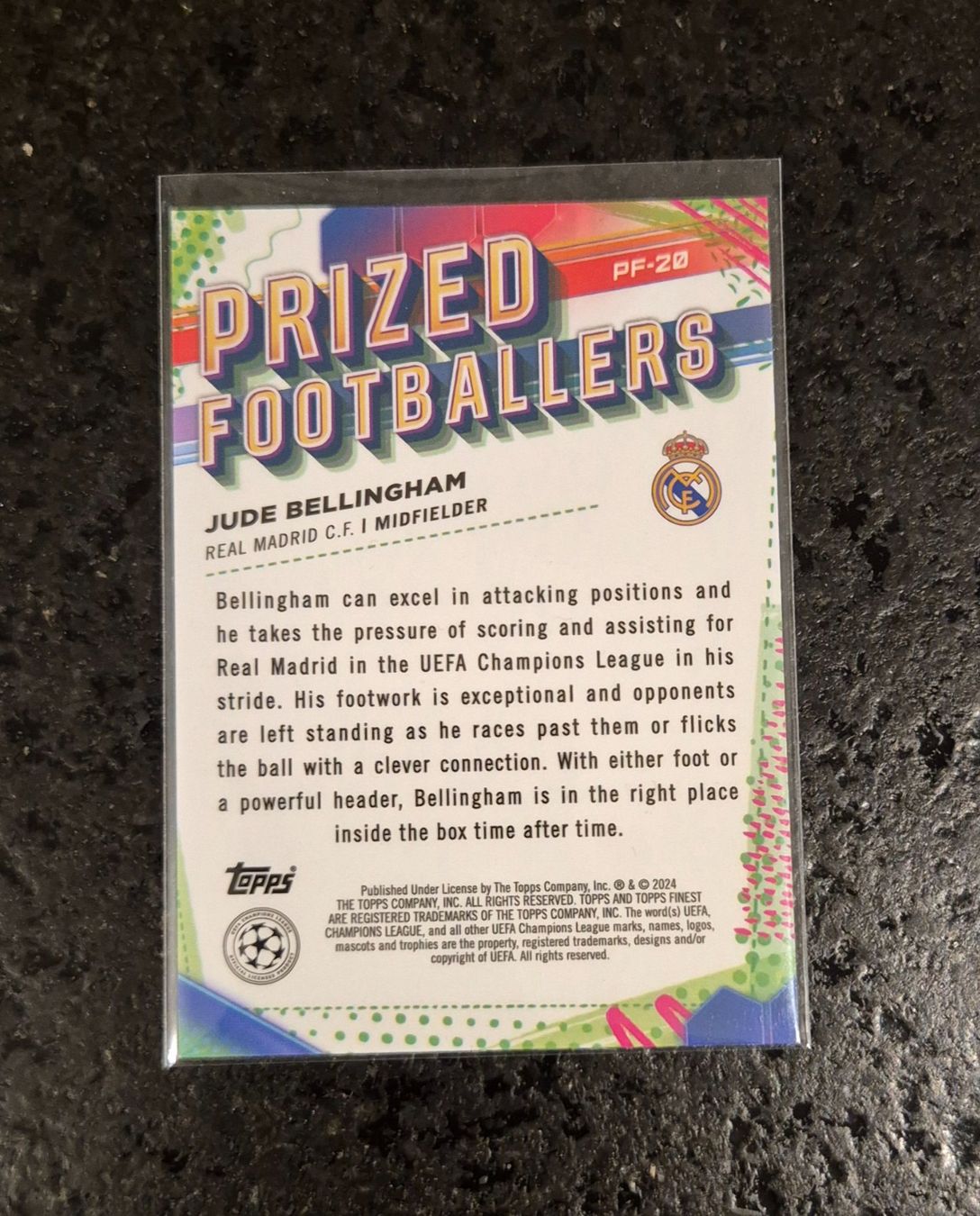 Topps Carte collezionabili: Jude Bellingham - Real Madrid - Topps – Nuovo (secondo la descrizione) da Burg AG venduto da Danoe 1